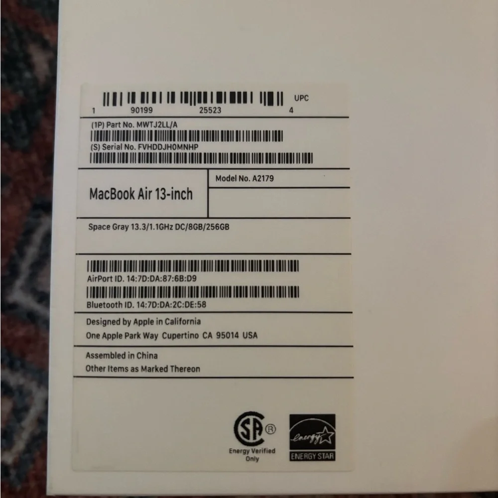 13 inch MacBook Air
